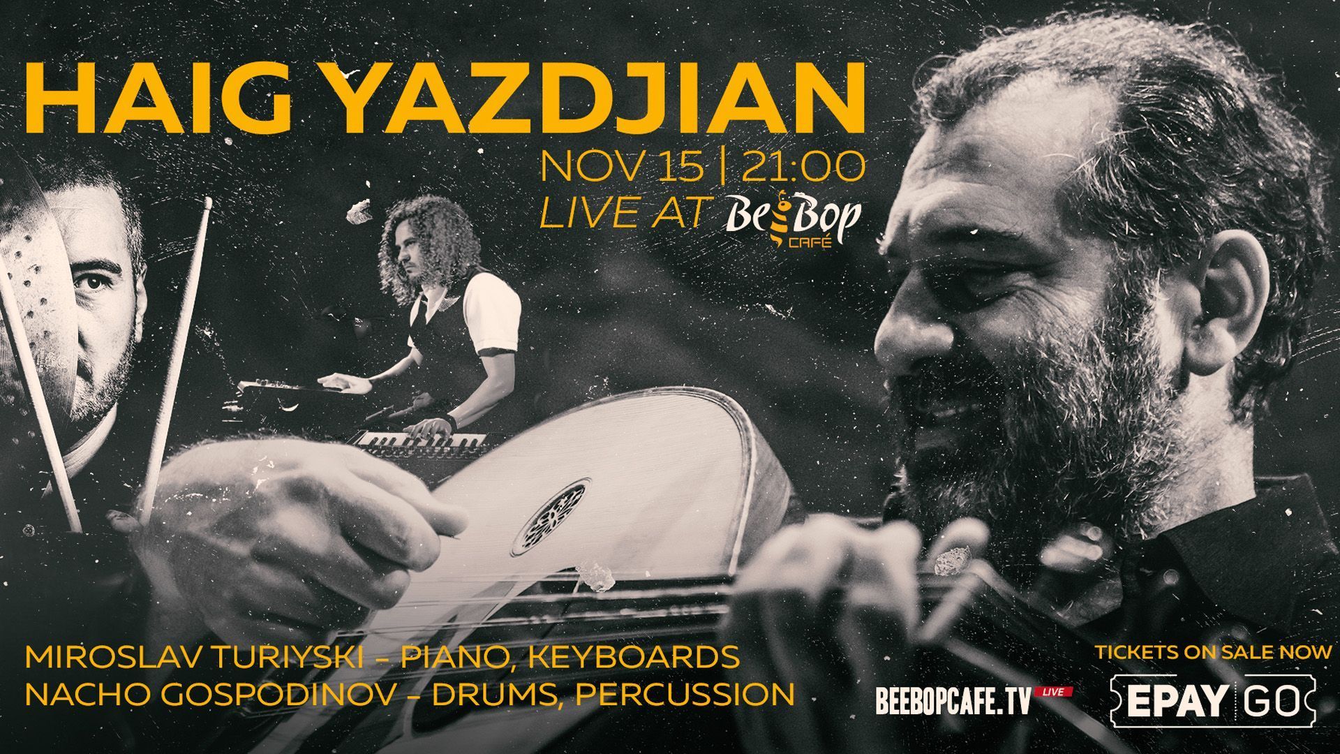 Haig Yazdjian Live at Bee Bop Cafe